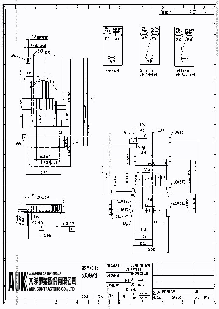 SDC09W5P_134469.PDF Datasheet