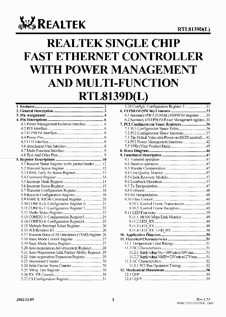 RTL8139D_135775.PDF Datasheet