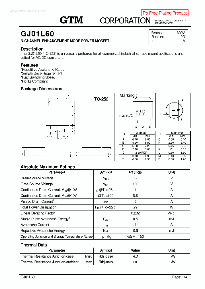 GJ01L60_136108.PDF Datasheet