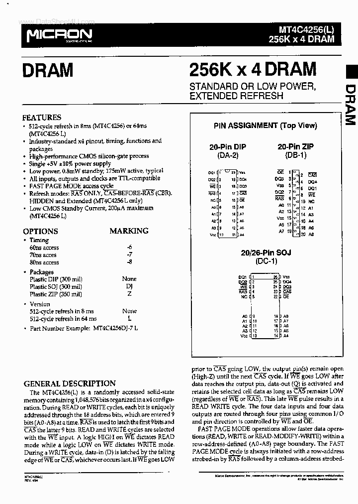 4C4256_136499.PDF Datasheet