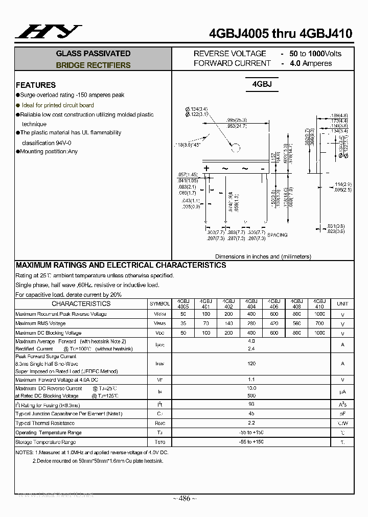 4GBJ4005_136596.PDF Datasheet