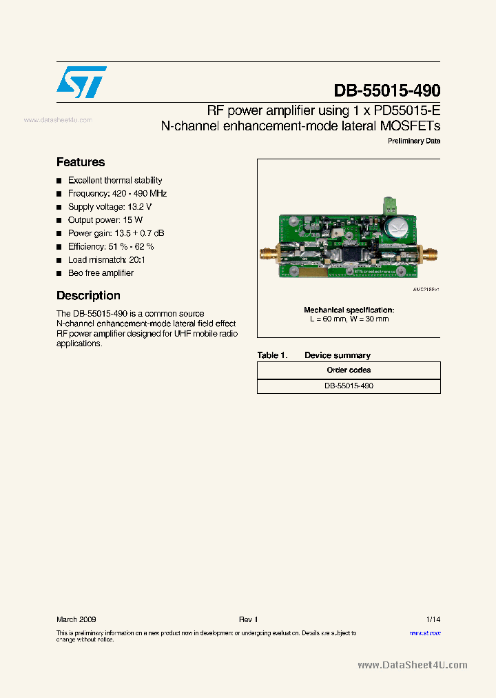DB-55015-490_136731.PDF Datasheet