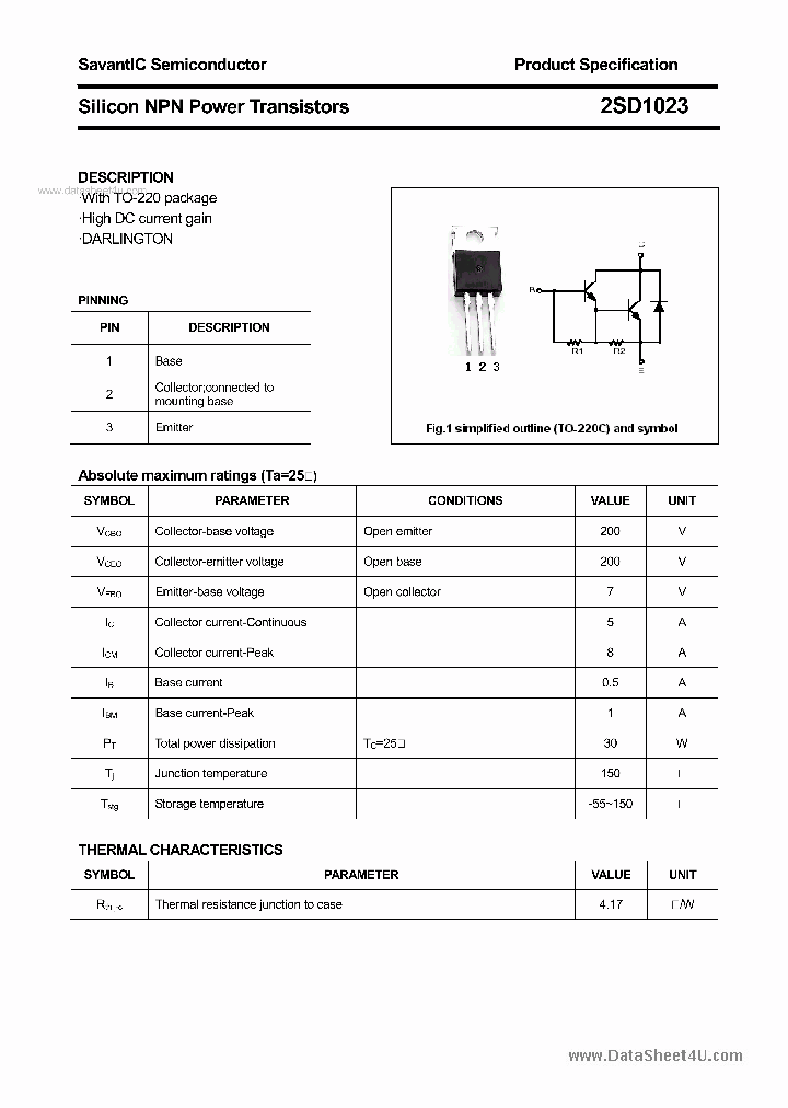 2SD1023_137201.PDF Datasheet