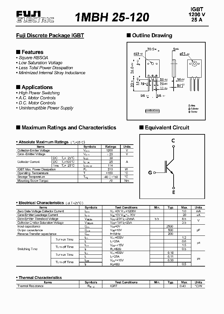 1MBH25-120_137700.PDF Datasheet