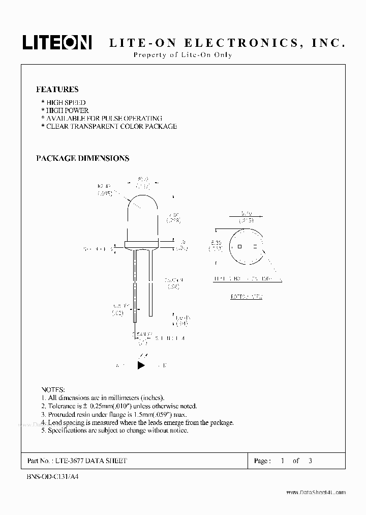 LTE-3677_137806.PDF Datasheet
