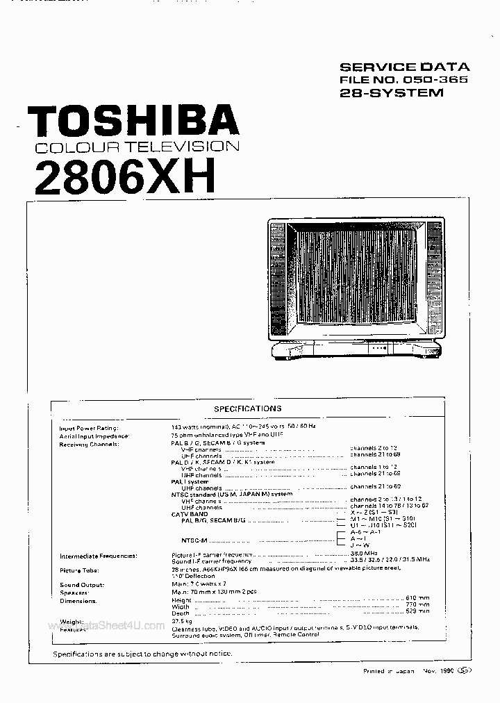 2806XH_138728.PDF Datasheet