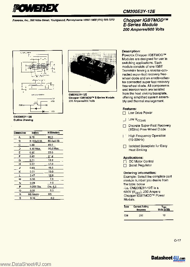 CM200E3Y-12E_139235.PDF Datasheet