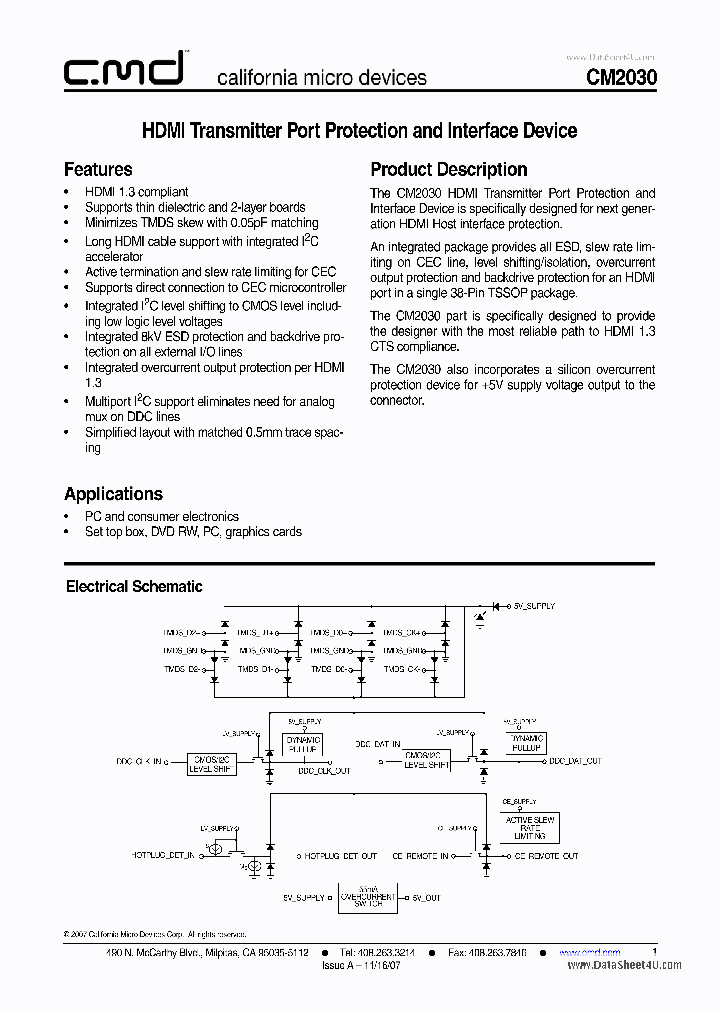 CM2030_139252.PDF Datasheet