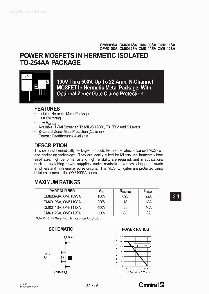 OM6009SA_139854.PDF Datasheet