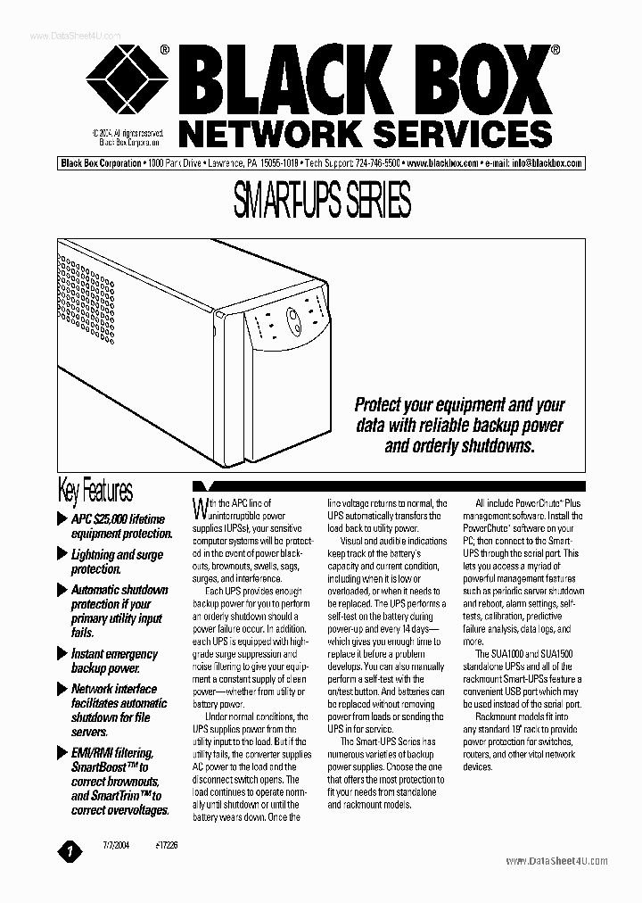 SUA1000RM2U_139757.PDF Datasheet