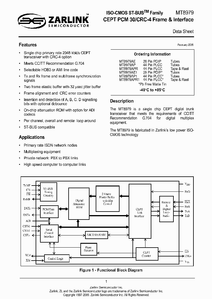 MT8979APR1_148661.PDF Datasheet