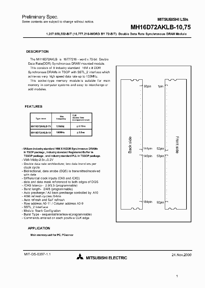 MH16D72AKLB-10_140079.PDF Datasheet