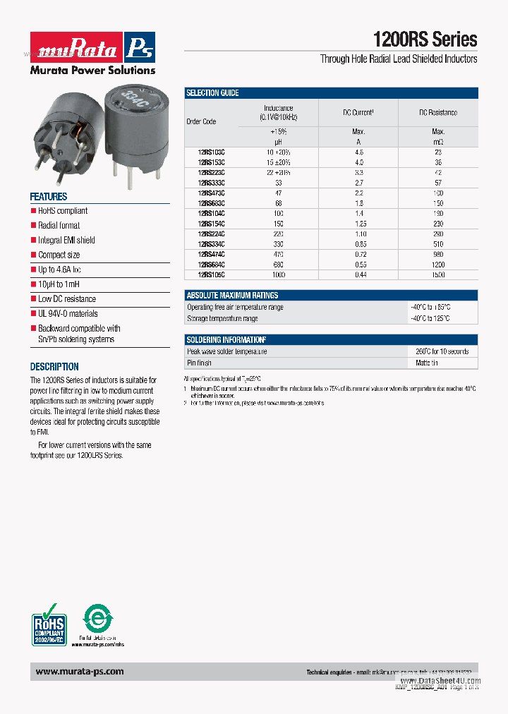 1200RS_140155.PDF Datasheet
