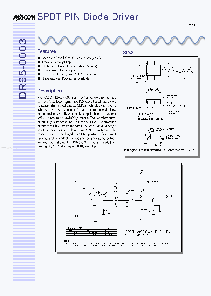 DR65-0003_140417.PDF Datasheet