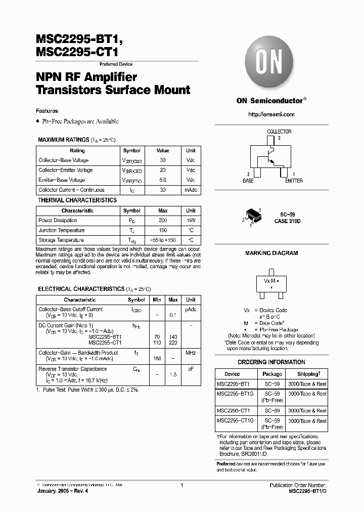 MSC2295-BT1_140747.PDF Datasheet