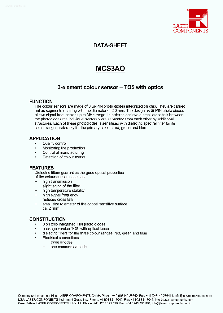 MCS3AO_140782.PDF Datasheet