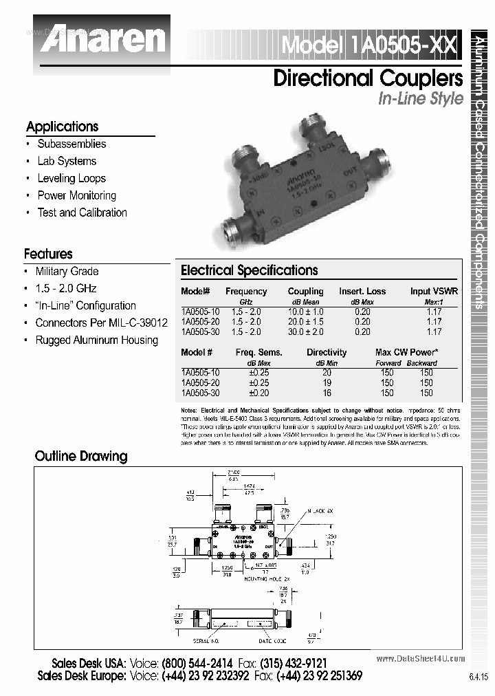1A0505-XX_140687.PDF Datasheet