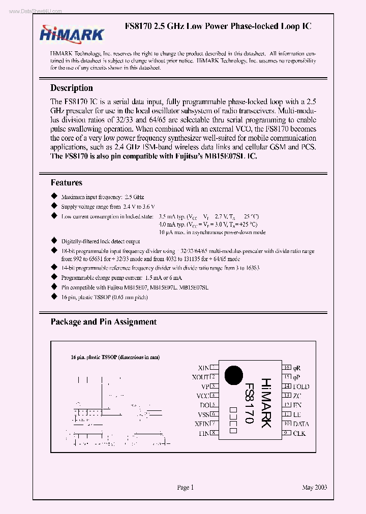 FS8170_141151.PDF Datasheet