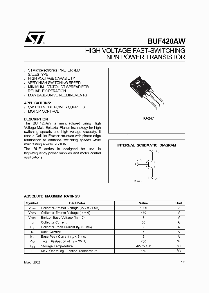 BUF420AW_141643.PDF Datasheet