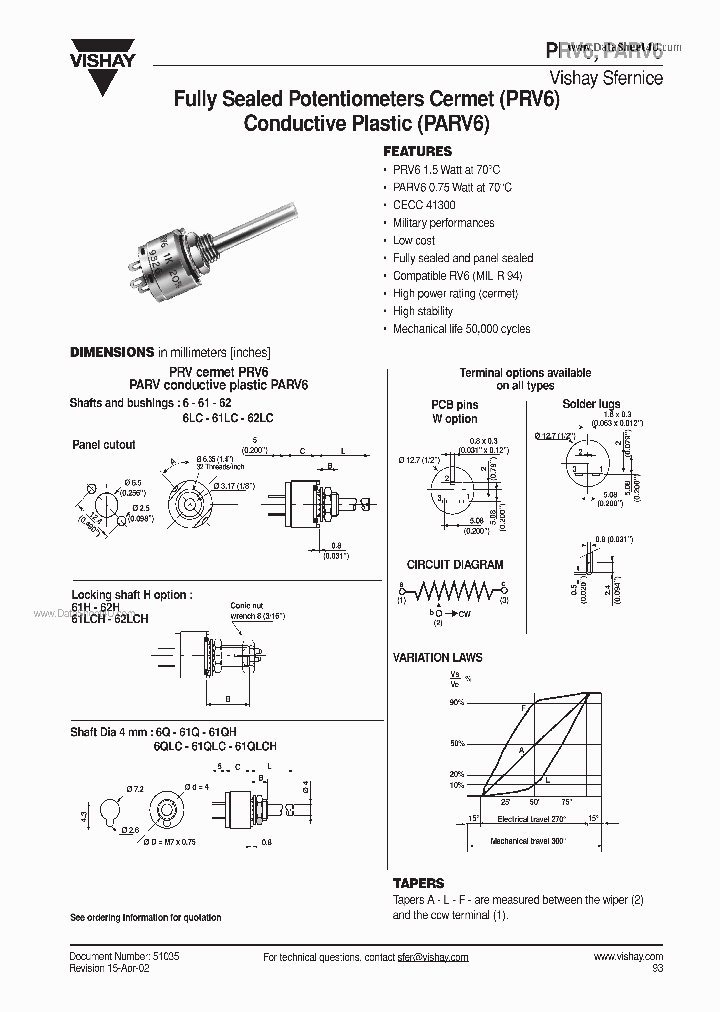 PARV6_142175.PDF Datasheet