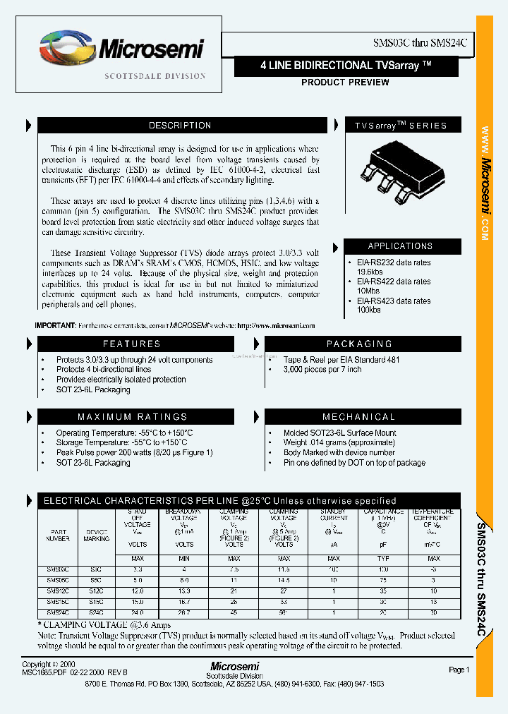 SMS03C_144393.PDF Datasheet