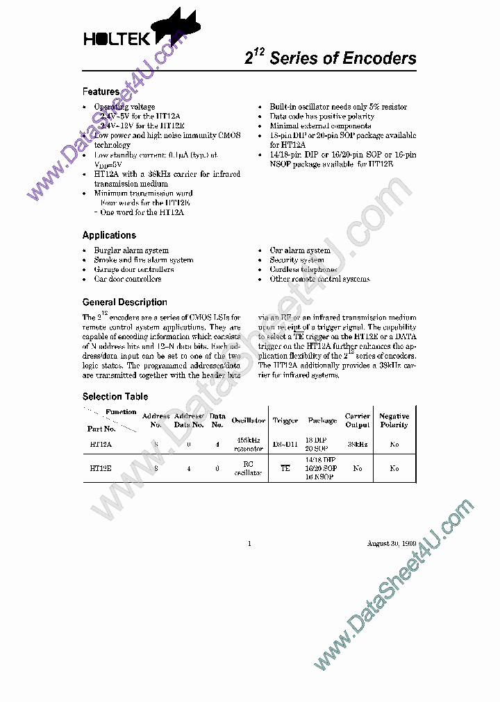HT-12A_144669.PDF Datasheet