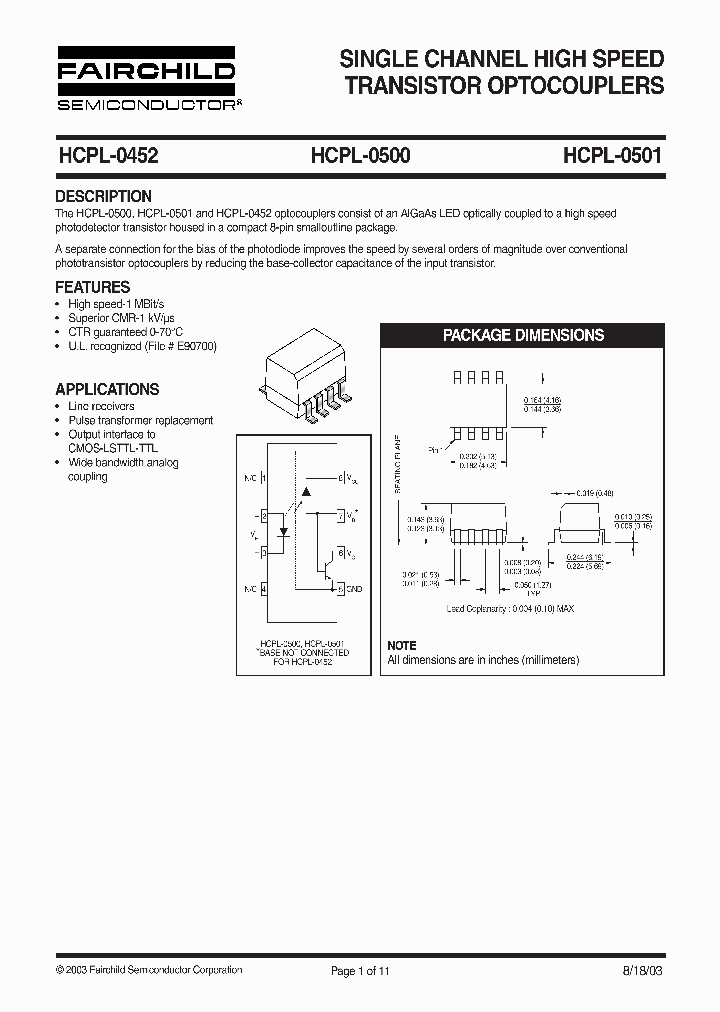 HCPL-0452_145271.PDF Datasheet