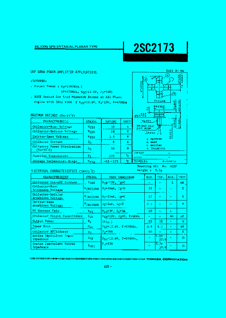 2SC2173_147480.PDF Datasheet