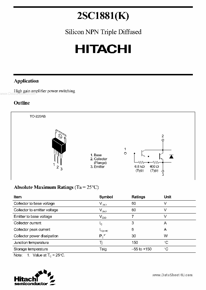C1881_147586.PDF Datasheet