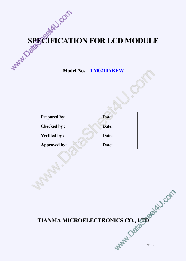 TM0210AKFW_147877.PDF Datasheet