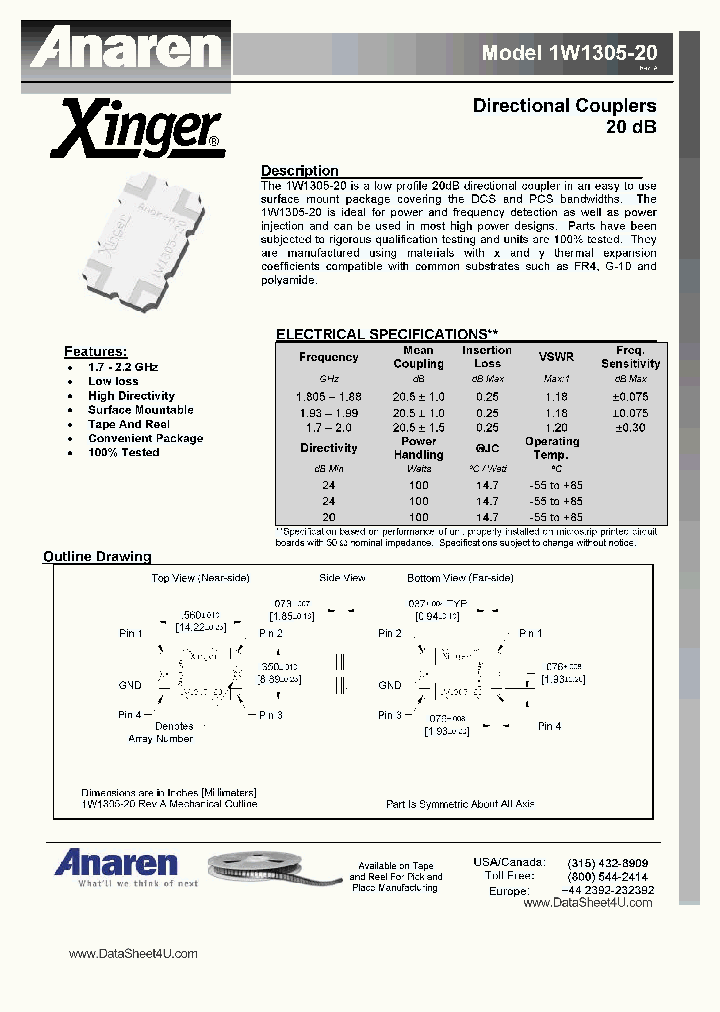 1W1305-20_148033.PDF Datasheet