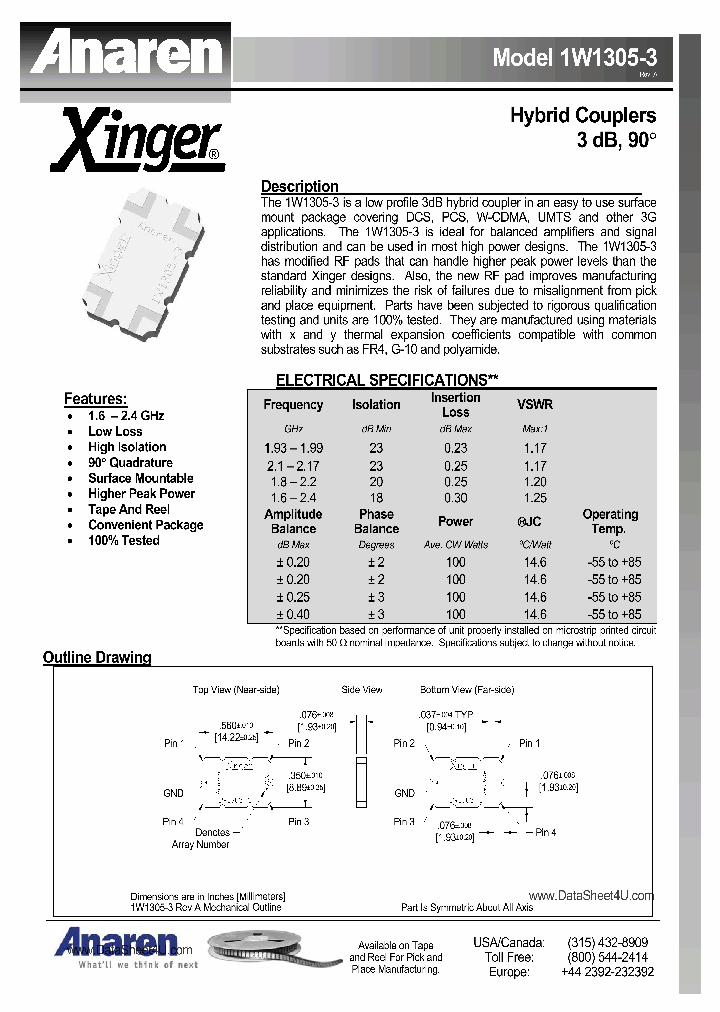 1W1305-3_148034.PDF Datasheet