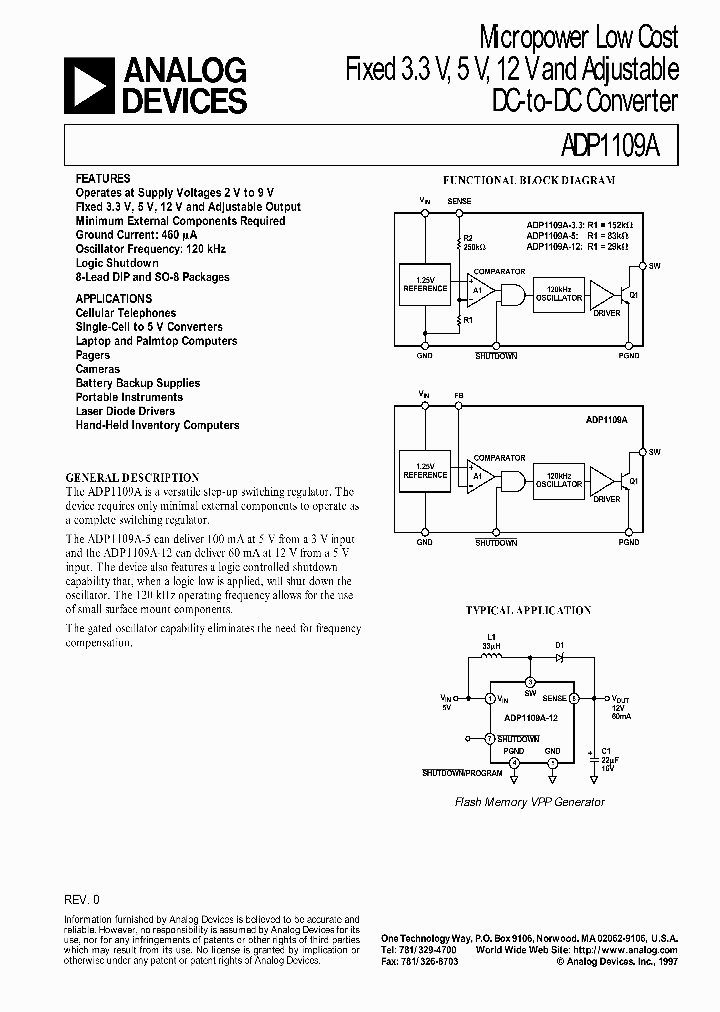 ADP1109AAN_149390.PDF Datasheet