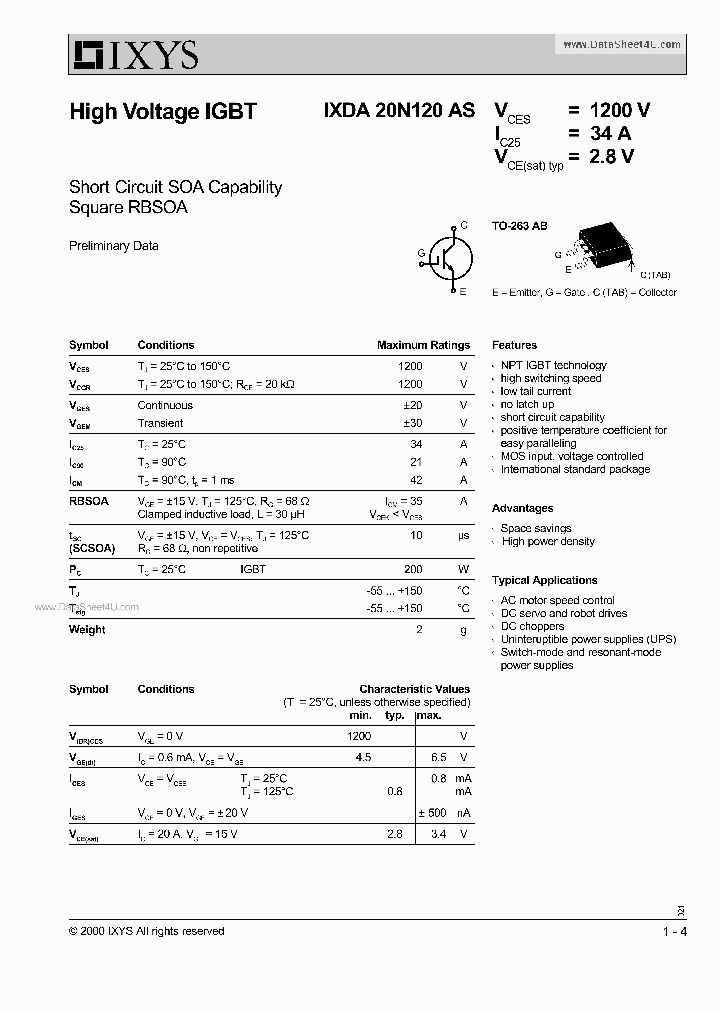 IXDA20N120AS_150377.PDF Datasheet