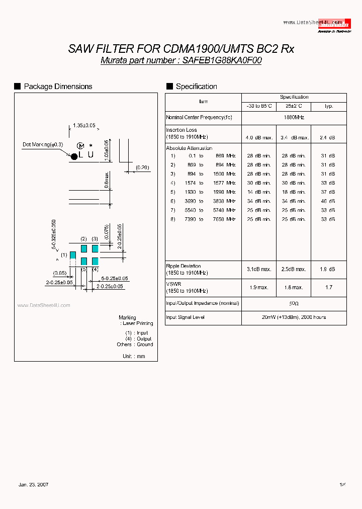 SAFEB1G88KA0F00_150077.PDF Datasheet