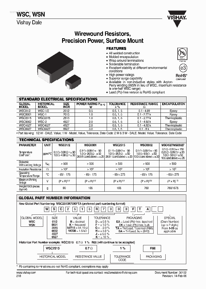 WSC_150770.PDF Datasheet
