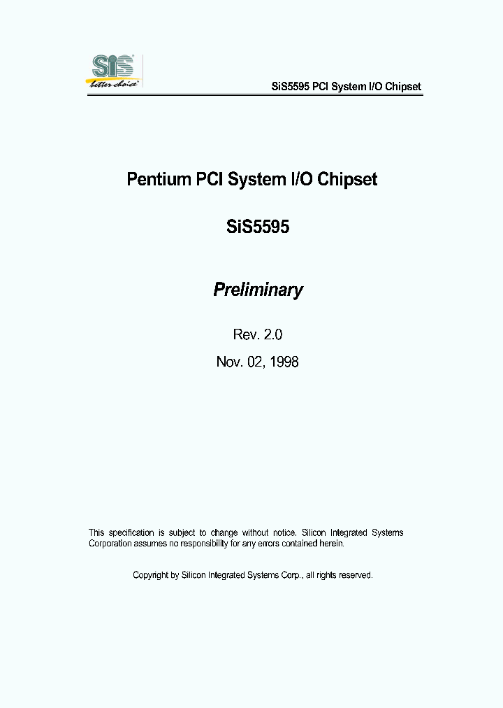 SIS5595_151115.PDF Datasheet