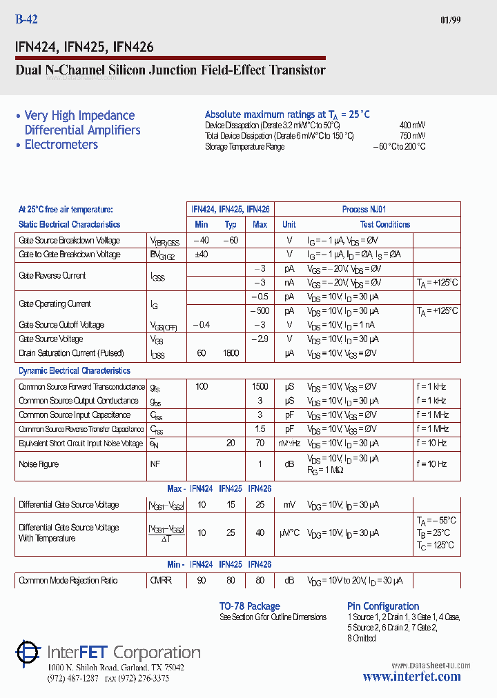 IFN424_151369.PDF Datasheet
