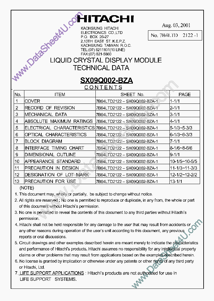 SX09Q002BZA_151500.PDF Datasheet