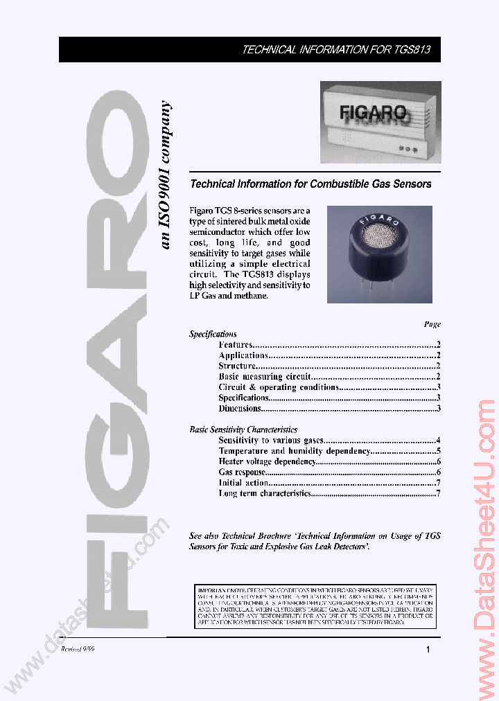TGS-813_151535.PDF Datasheet