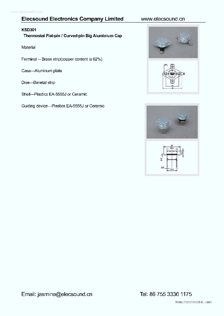 KSD301_151637.PDF Datasheet