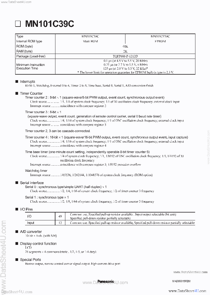 MN101C39C_151925.PDF Datasheet