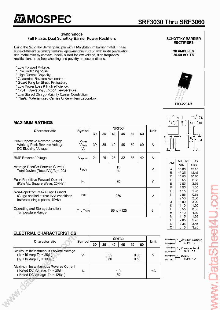 SRF3030_152271.PDF Datasheet