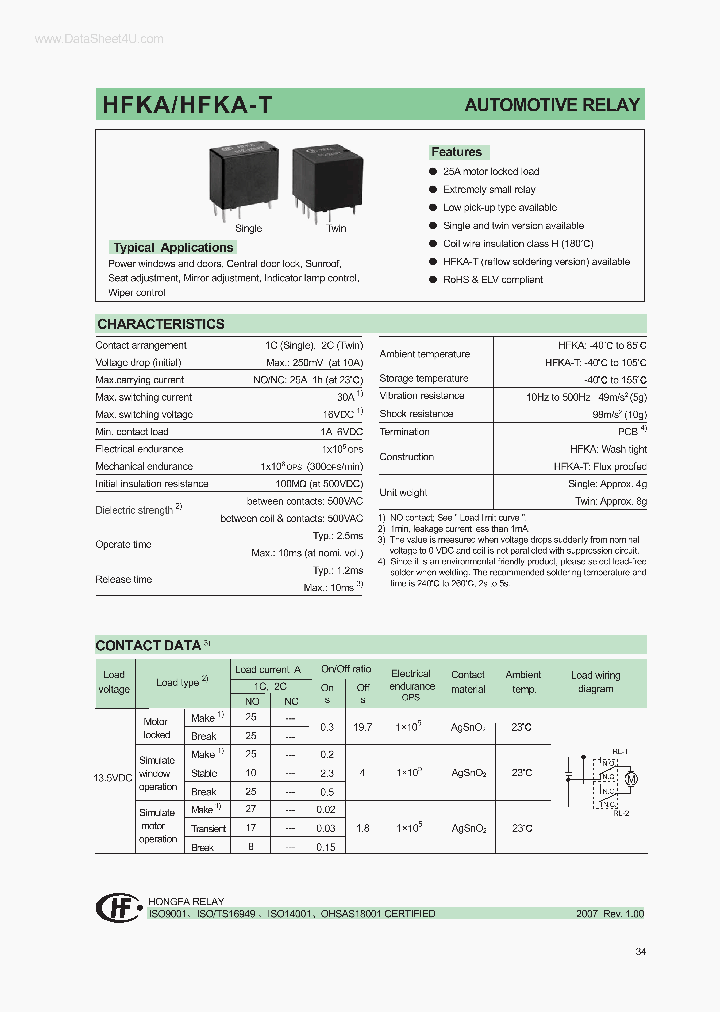 HFKA_152614.PDF Datasheet