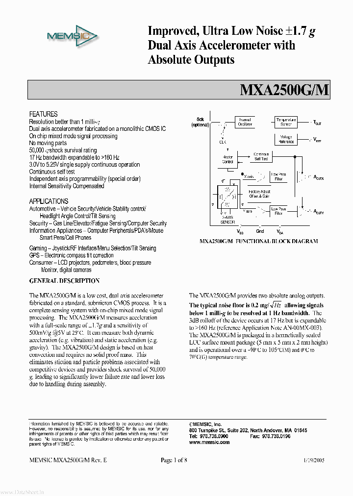 MXA2500G_154476.PDF Datasheet