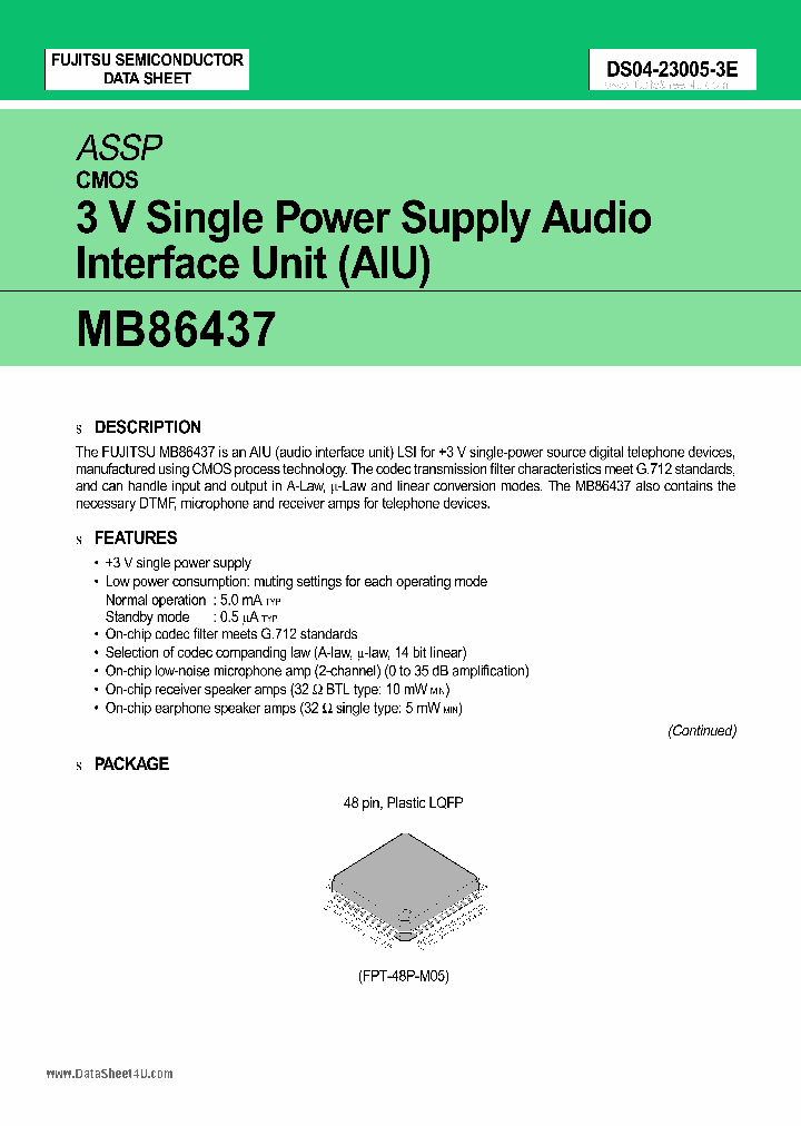 MB86437_154866.PDF Datasheet