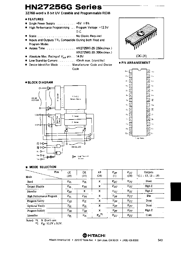 HN27256G-25_160505.PDF Datasheet