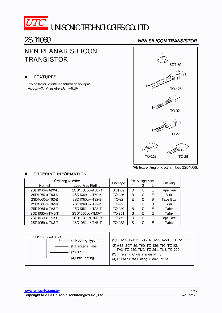 2SD1060L-X-AB3-R_162316.PDF Datasheet