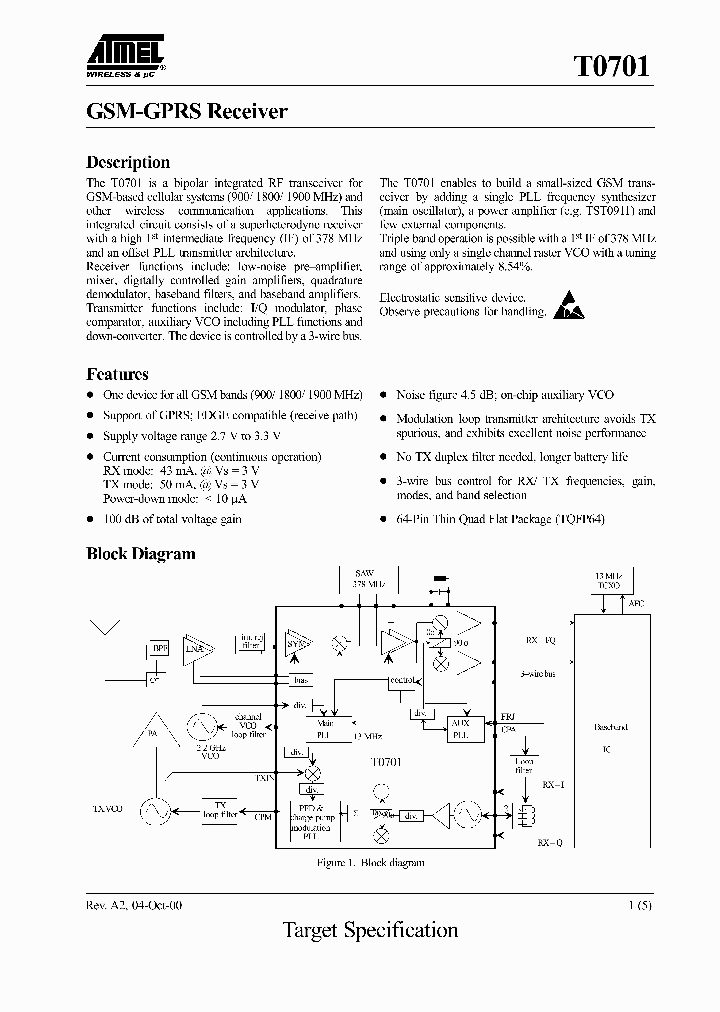 T0701-RPQ_162451.PDF Datasheet