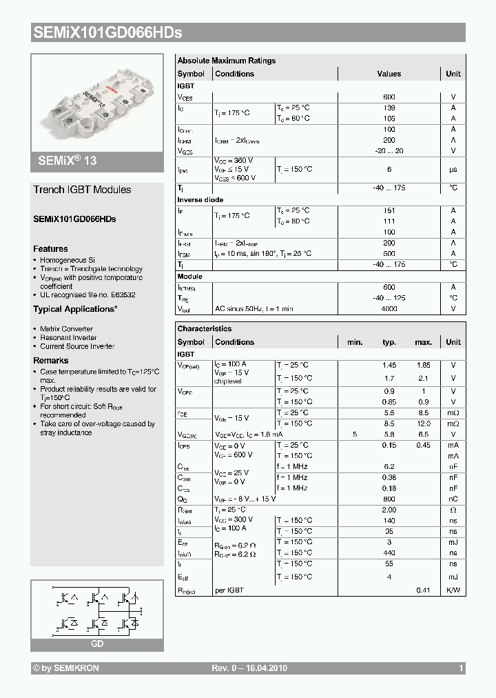 SEMIX101GD066HDS10_164281.PDF Datasheet